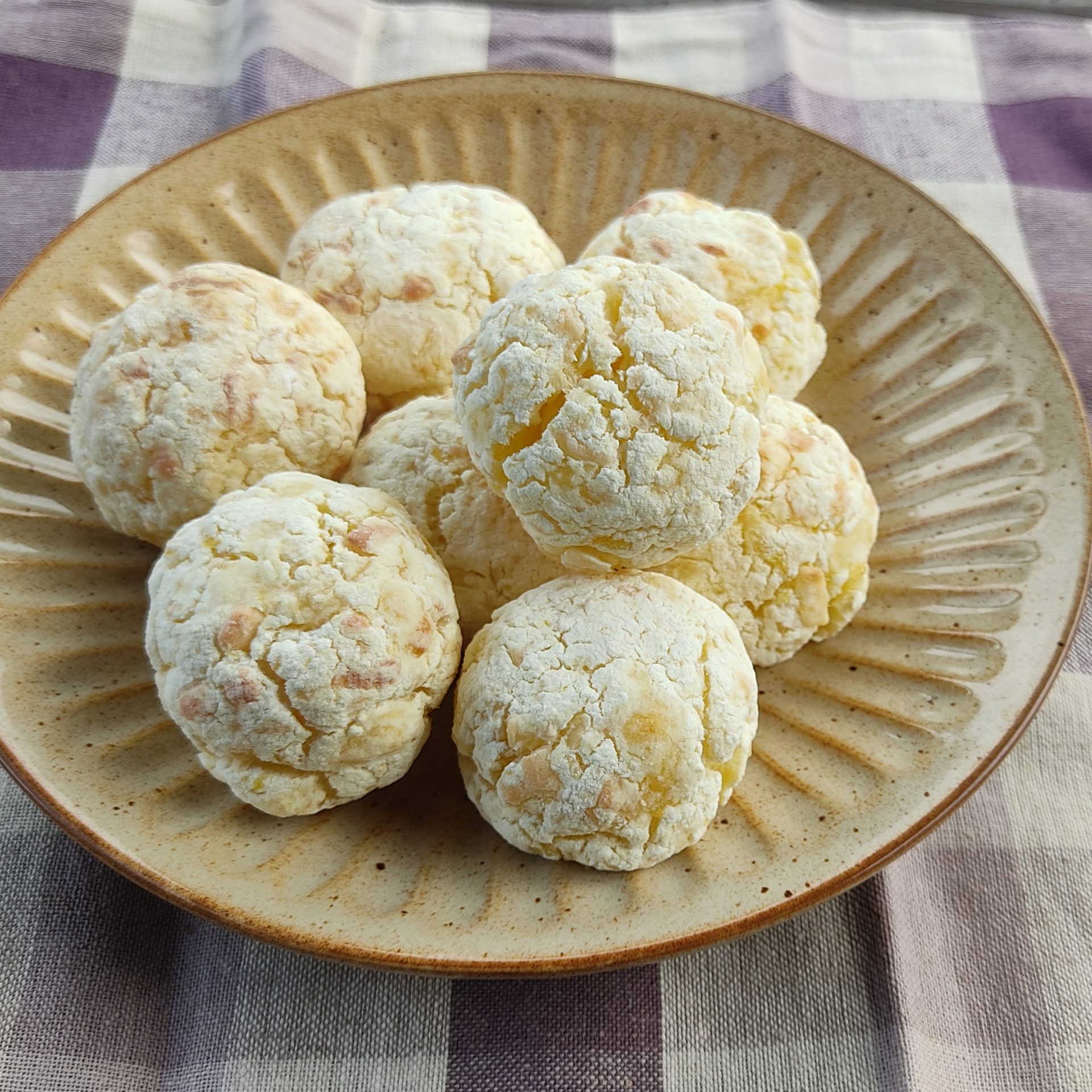米粉とじゃが芋のポンデケージョ　ポリラップ　レシピ