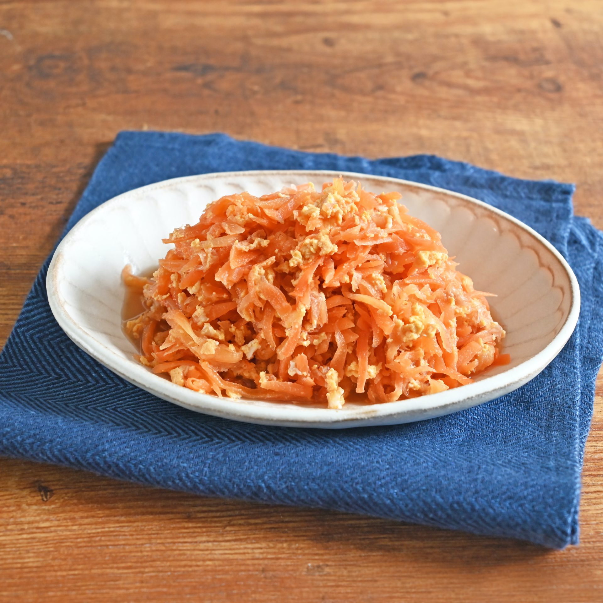 にんじんのレンジ和風煮　ポリラップ　レシピ