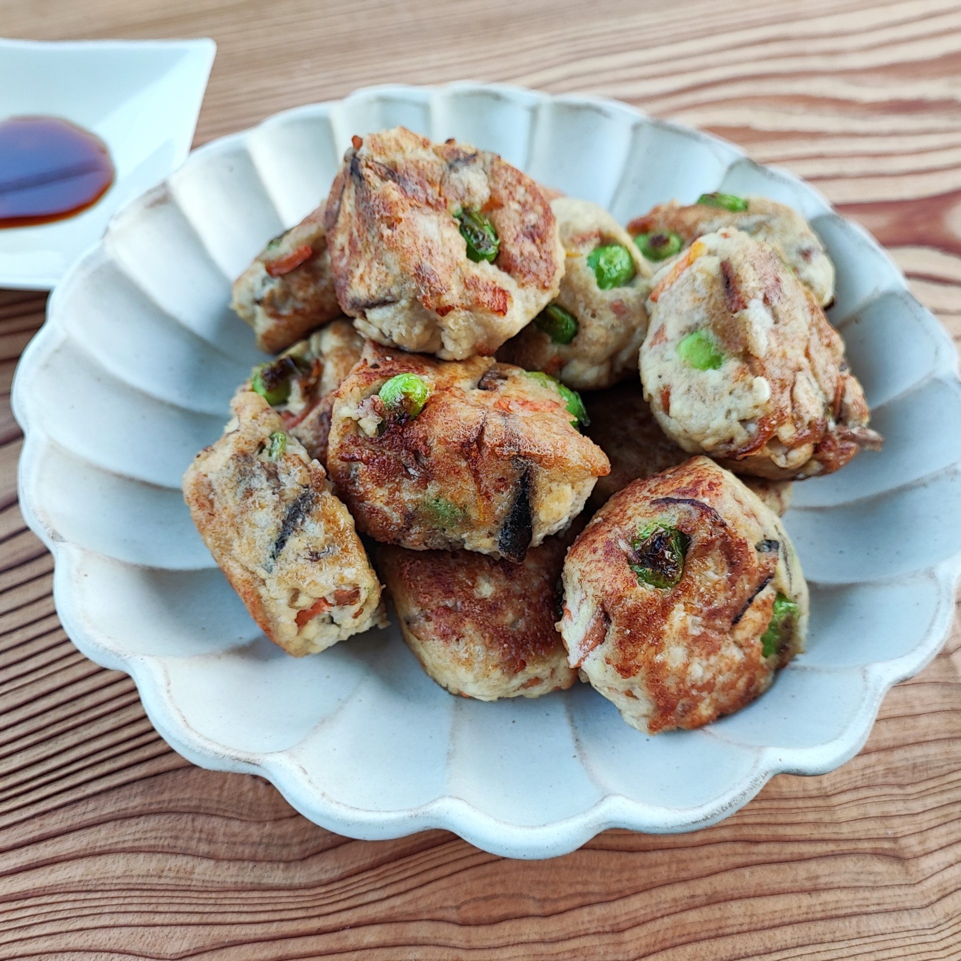 豆腐と里芋のがんもどき風　ポリラップ　レシピ