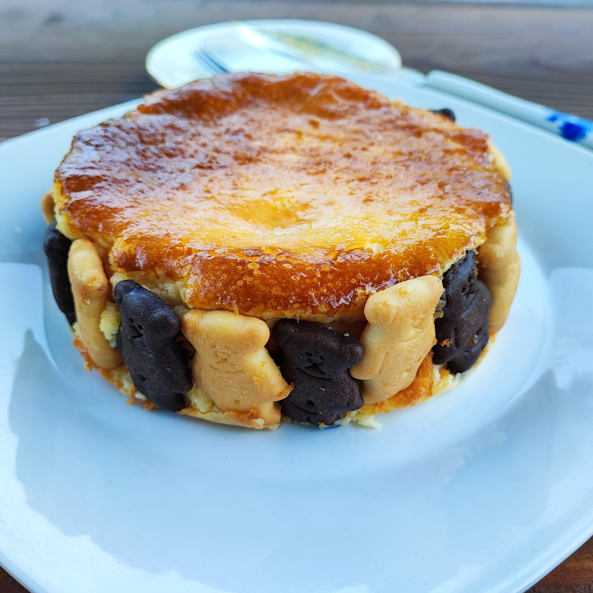 しっとりビスケットの濃厚なめらかチーズケーキ ポリラップ レシピ