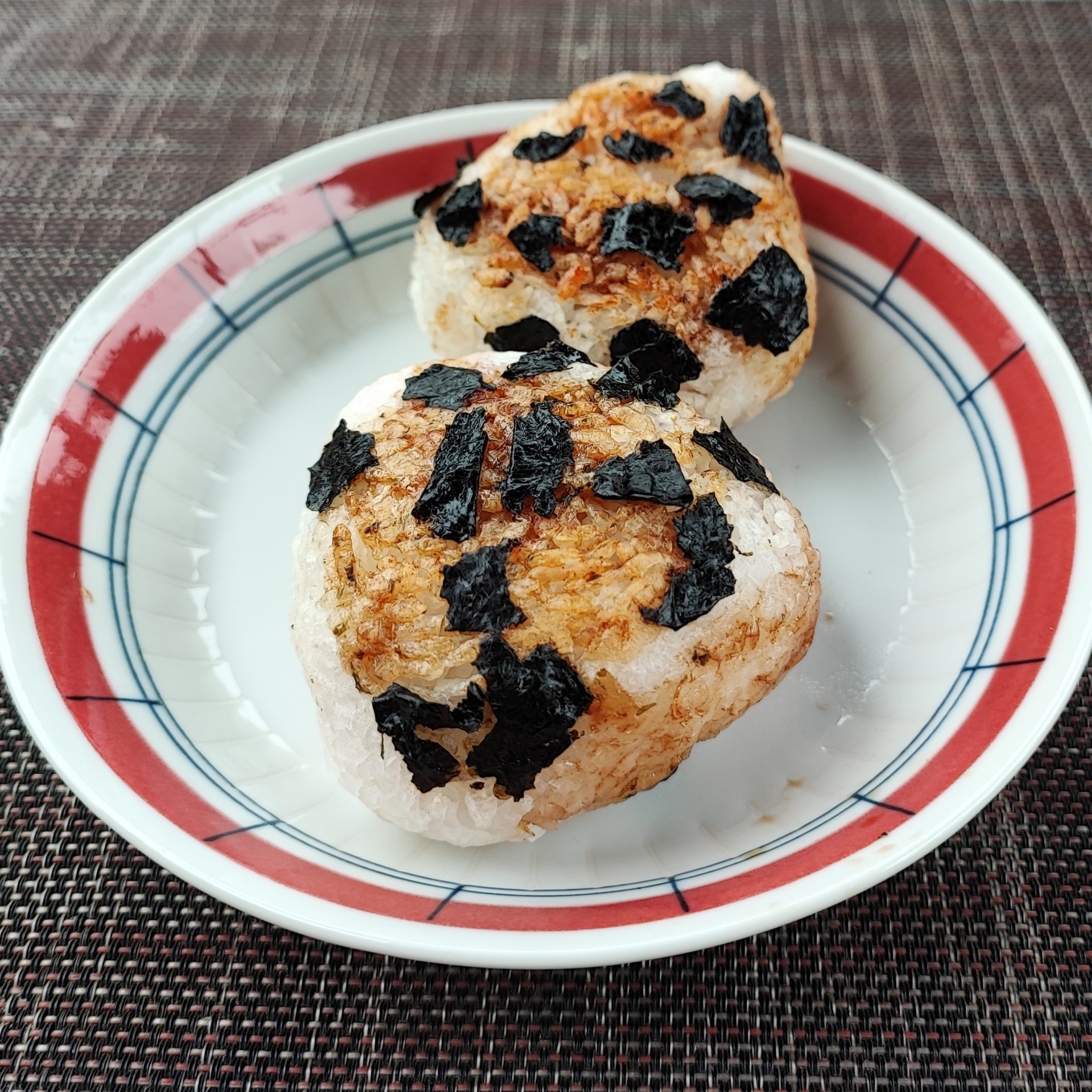 磯辺風味の焼きおにぎり　ポリラップ　レシピ