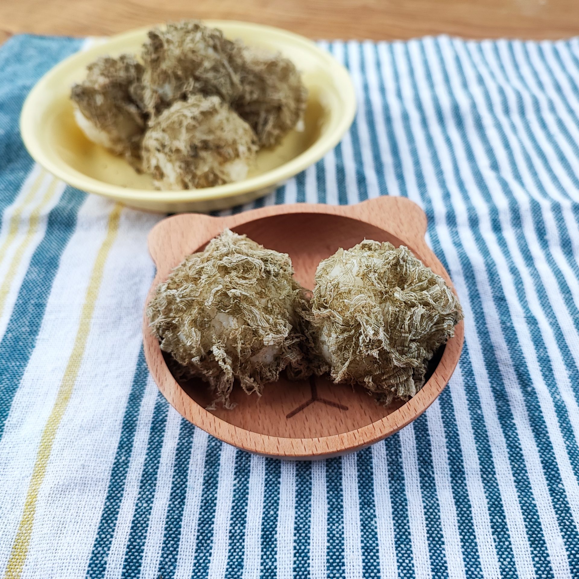 《離乳食完了期》とろろ昆布の手づかみおにぎり　ポリラップ　レシピ