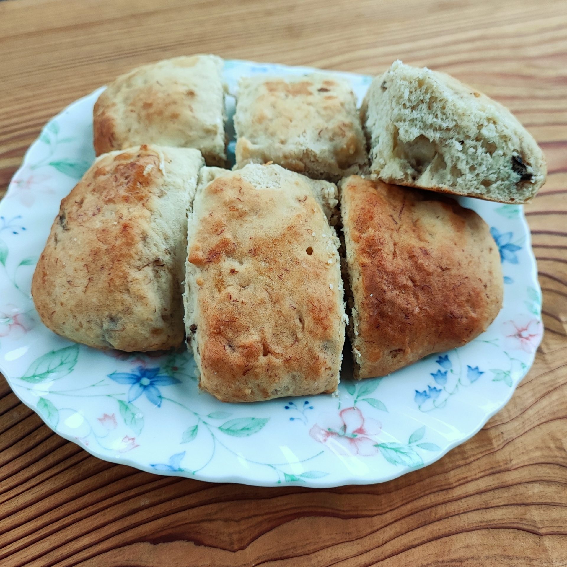 完熟バナナのおやつパン　ポリラップ　レシピ